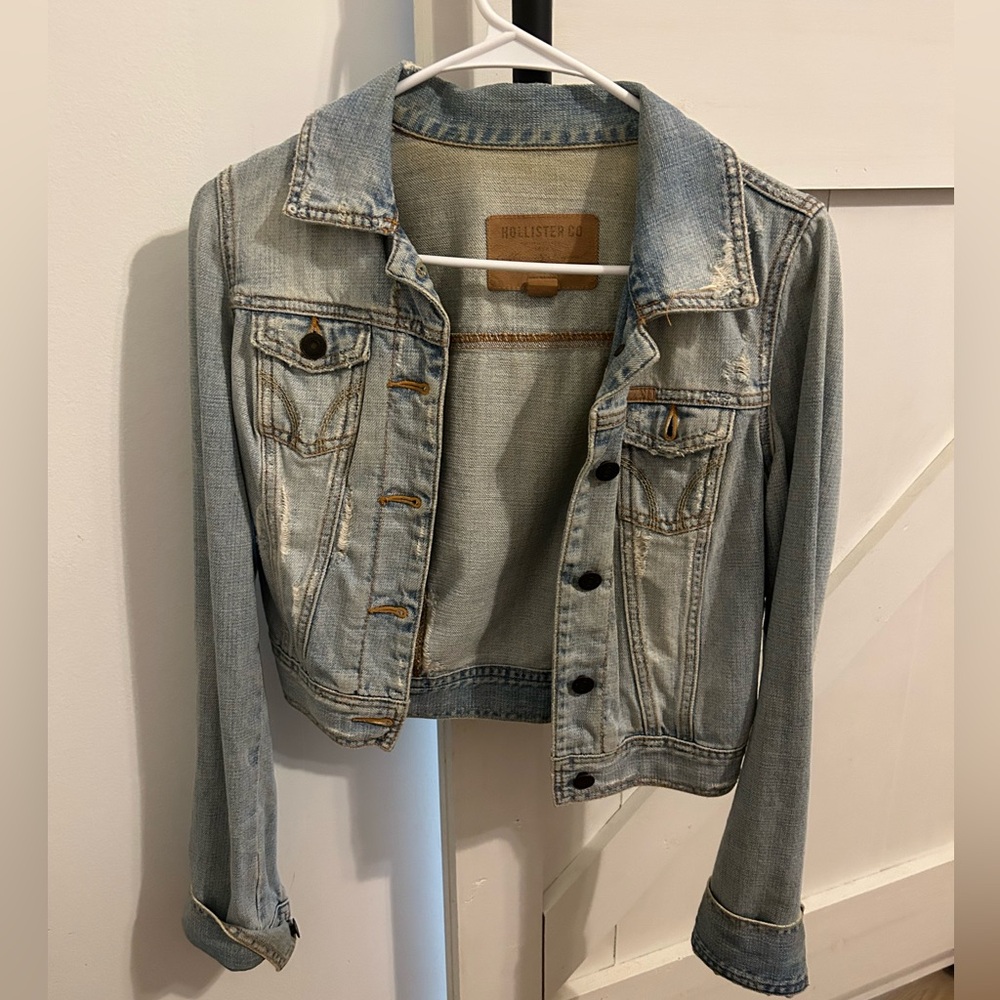 Hollister Jean Jacket size medium